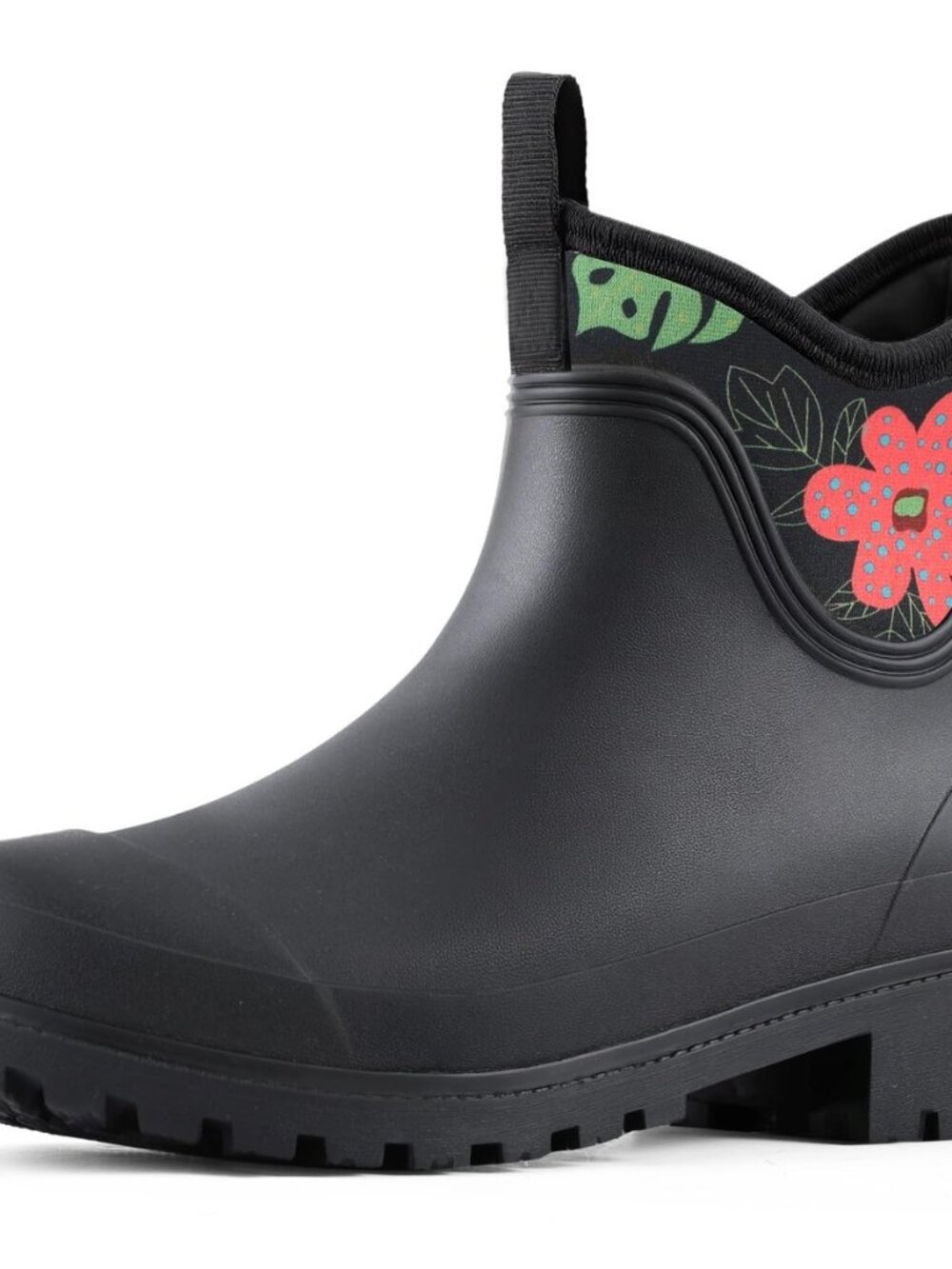 Ankle Rain Boots Women Waterproof Garden Boot Comfort Lined Rubber Mud Chore